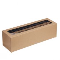 Produkt Bombki choinkowe czarne Szklane bombki Ø6cm 24 szt