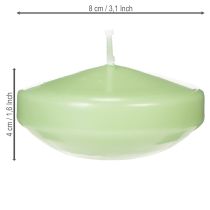 Produkt Pływająca świeca dekoracyjna na okazje świąteczne i nastrojowe chwile, 8 cm, 8 sztuk