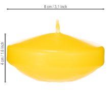 Produkt Pływająca świeca, element dekoracyjny, uniwersalne zastosowanie w domu i ogrodzie, 8 cm, 8 sztuk
