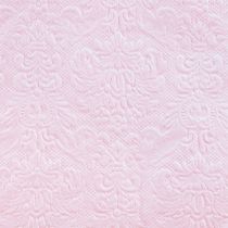 Produkt Serwetki Różowe Wiosenne Ozdoby Tłoczone 33x33cm 15szt