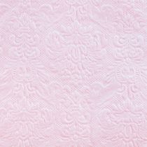 Produkt Serwetki Różowe Wiosenne Ozdoby Tłoczone 33x33cm 15 szt