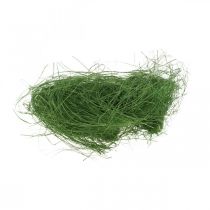 Naturalne włókno sizalowe zielone mech do dekoracji 300g