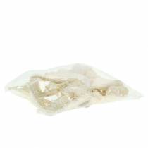 Produkt Serce sizalowe kremowe 5cm 24 szt