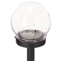 Produkt Lampa ogrodowa, kula świetlna z grotem do wbijania w ziemię, do oświetlenia zewnętrznego, 36 cm, 4 sztuki