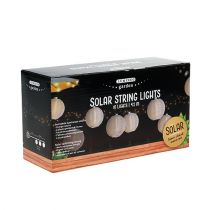 Produkt Solar Lampion Łańcuch LED 4,5m Biały 10 Żarówki