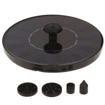 Produkt Fontanna solarna Ø16cm czarna 5 dysz
