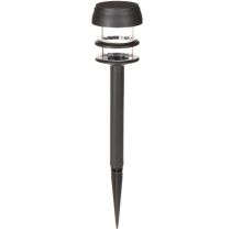 Produkt Lampy solarne ogrodowe z kolcem do wbijania w ziemię, lampy zewnętrzne na ścieżki ogrodowe, 35 cm, 6 szt.