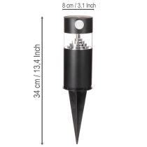 Produkt Lampa ogrodowa solarna z czujnikiem ruchu, LED, 34 cm
