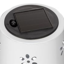 Produkt Solarna lampka stołowa z motywem kwiatów 28 cm, biała