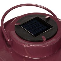 Produkt Latarnia z motywem liści, zasilana energią słoneczną, do nastrojowego oświetlenia zewnętrznego, 25 cm
