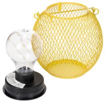 Produkt Latarnia solarna do ogrodu i tarasu o nowoczesnym designie, wykonana z metalu, 12 cm