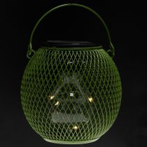 Produkt Okrągła lampa solarna LED, idealna do ogrodu lub na patio, nastrojowe oświetlenie, 12 cm