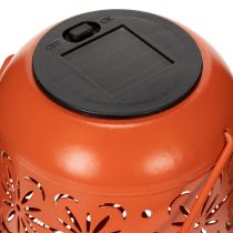 Produkt Latarnia solarna do romantycznego oświetlenia ogrodu wieczorem w przytulnej przestrzeni na zewnątrz, 26 cm