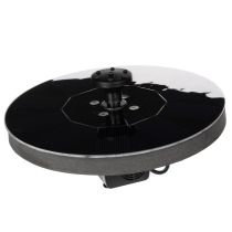 Produkt Pompa solarna do oczek wodnych, pływająca dekoracyjna fontanna z diodami LED, 16 cm