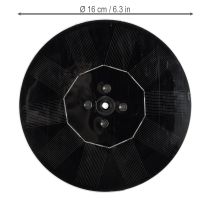 Produkt Pompa solarna do oczek wodnych, pływająca dekoracyjna fontanna z diodami LED, 16 cm
