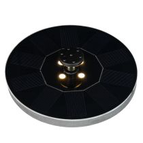 Produkt Pompa solarna do oczek wodnych, pływająca dekoracyjna fontanna z diodami LED, 16 cm