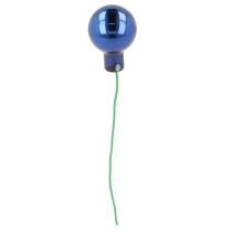 Produkt Miniaturowe bombki świąteczne na drucie, lustrzane jagody, 20mm, 140 sztuk