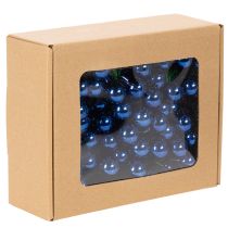 Produkt Miniaturowe bombki świąteczne na drucie, lustrzane jagody, 20mm, 140 sztuk
