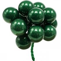 Produkt Mini bombki na drucie Ø25mm szkło zielone 140szt