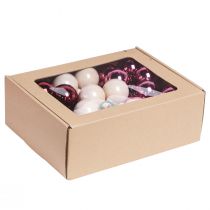 Produkt Lustrzane jagody szklane Berry Mix z drutem Ø40mm 32 szt