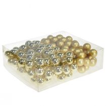 Produkt Mini bombki choinkowe szklane lustrzane jagody Ø20mm 140 szt