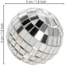 Produkt Kule lustrzane dekoracyjne, element dekoracji imprezowej, srebrne, 2-4 cm, 50 sztuk