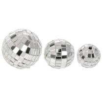 Produkt Kule lustrzane dekoracyjne, element dekoracji imprezowej, srebrne, 2-4 cm, 50 sztuk
