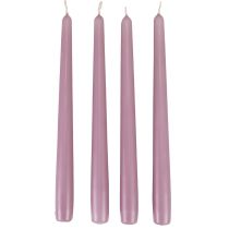 Produkt Świece stożkowe Świece Wenzel liliowe 250/23mm 12 szt