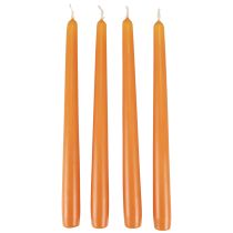 Produkt Świece stożkowe Świece Wenzel pomarańczowe 250/23mm 12 szt