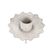 Produkt Świecznik stożkowy do przyklejenia kremowego Ø7cm 4 sztuki