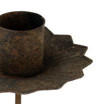 Produkt Stożkowy świecznik do wkładania Ø7cm rdzawy 4szt