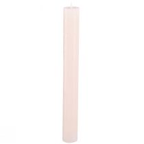 Produkt Świece jednobarwne różowe świece w sztyfcie jasnoróżowe 34x300mm 4 szt