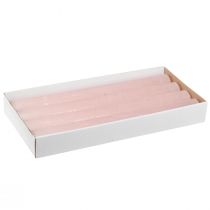 Produkt Świece jednobarwne różowe świece w sztyfcie jasnoróżowe 34x300mm 4 szt