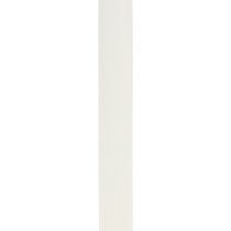 Produkt Świece stożkowe jednokolorowe kremowo-białe 21×240mm 12 szt