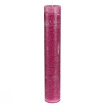 Produkt Świece w sztyfcie Świece w jednolitym kolorze Berry 50x300mm 4 szt