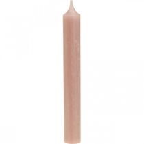 Świece prętowe różowe świece dekoracja świecy boho Ø21/170mm 6szt