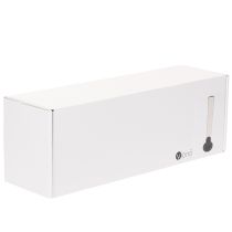 Produkt Świecznik stożkowy ze szklanym cylindrem. Prosty i ponadczasowy. 31 cm