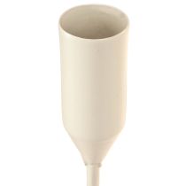 Produkt Świecznik stożkowy na 6 świec, szary, Ø20cm, wys.31cm