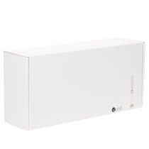 Produkt Nowoczesny szklany świecznik cylindryczny o średnicy 45 cm