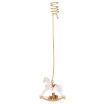 Produkt Świecznik choinkowy bujany konik 20cm 3szt
