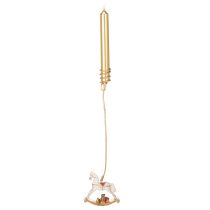 Produkt Świecznik choinkowy bujany konik 20cm 3szt