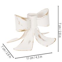 Produkt Świecznik w kształcie kokardy, 12 cm
