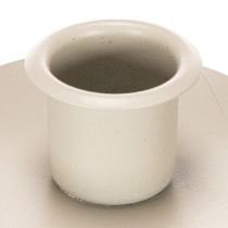Produkt Świecznik z podstawą z drewna brzozowego i metalowym pierścieniem, 20 cm