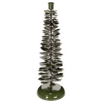 Produkt Świecznik w kształcie choinki, metal zielony, 45 cm