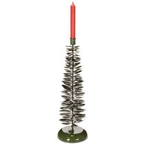 Produkt Świecznik w kształcie choinki, metal zielony, 45 cm