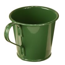 Produkt Świecznik stożkowy w kształcie kubka, ciemnozielony, wys. 6 cm, 6 szt.