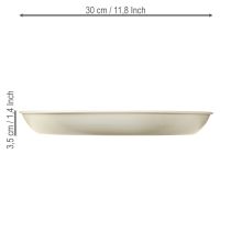 Produkt Świecznik stożkowy na 4 świece, misa na świecę, szary metal, Ø30cm