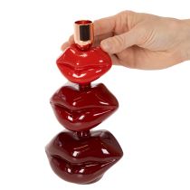 Produkt Świecznik Glossy Lip, nowoczesny design, 21 cm