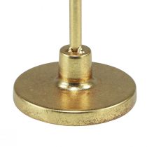 Produkt Świecznik sztyftowy złoty świecznik metalowy wys. 20cm