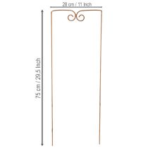 Produkt Kratka, element dekoracyjny do rabat i donic, 75 cm